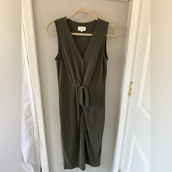 LOFT Lou & Grey Tie Dress - Picture 1 of 6